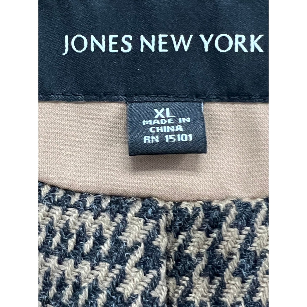 Jones New York Women's Hooded Trench Coat Tan Brown Size XL - Picture 4 of 4